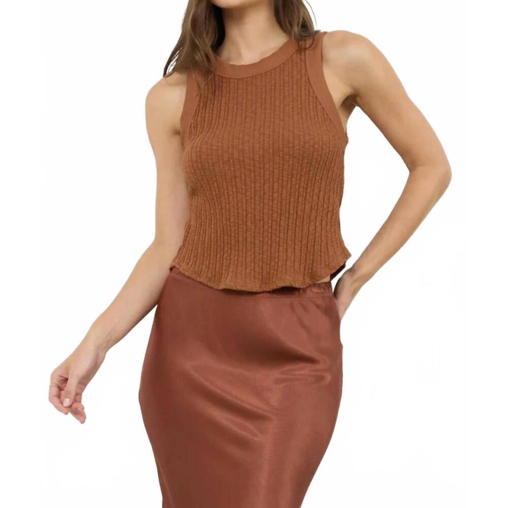 NEW LAMADE aida tank top in honey